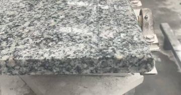 乐山芝麻白楼梯踏步 芙蓉白