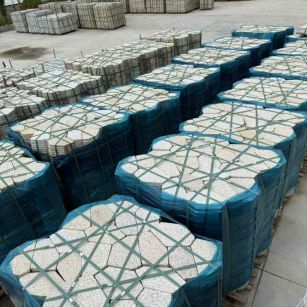 乐山黄金麻冰裂纹 碎拼