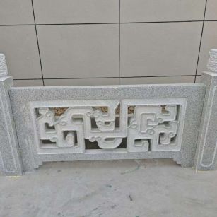 乐山芝麻白河道栏杆 桥栏杆