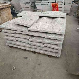 乐山芝麻白蘑菇石，自然面